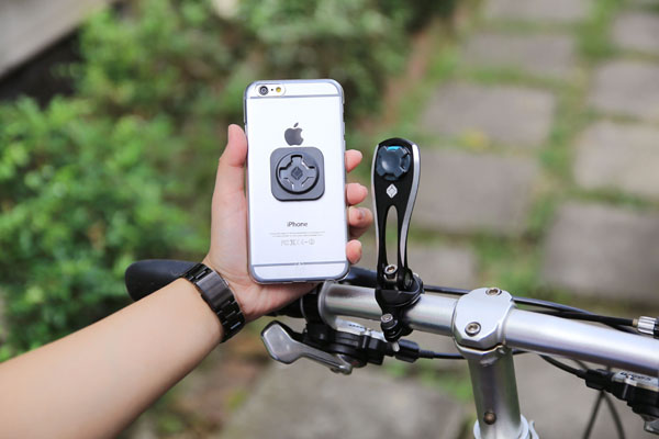 держатель для телефона на руль велосипеда X-Guard Aluminium Handle bar mount A+ black