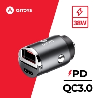 автомобильное зарядное устройство для смартфона Arroys CR-5 автомобильное зарядное устройство для смартфона Arroys CR-5