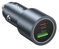 быстрая зарядка для телефона в машину Hoco Z60 Bloom 48W dual-port PD30W+QC3.0 multi-protocol быстрая зарядка для телефона в машину Hoco Z60 Bloom 48W dual-port PD30W+QC3.0 multi-protocol