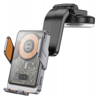 держатель для телефона с беспроводной зарядкой Qi Hoco HW8 Transparent Discovery Edition wireless fast charging holder держатель для телефона с беспроводной зарядкой Qi Hoco HW8 Transparent Discovery Edition wireless fast charging holder
