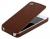 чехол Hoco iPhone 5 Lizard pattern Leather Case brown