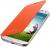 чехол Samsung FlipCover i9500 Galaxy S4 orange