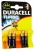 батарейки Duracell LR03/AAA Turbo-3+1BL 