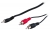 кабель межблочный Gembird 3.5mm&gt;2xRCA 15.0m (M/M) CCA-458-15M 