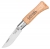 складной нож-брелок Opinel №02 Stainless Steel бук