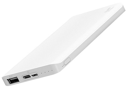 Внешняя USB батарея для смартфона с поддержкой Quick Charge Xiaomi Mi Power Bank ZMI QB810 10000 mAh