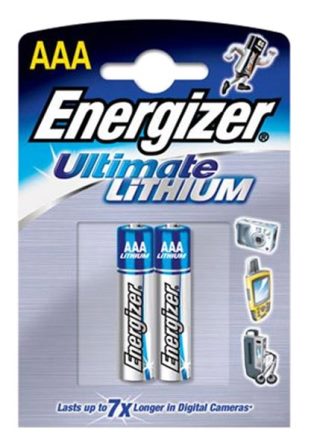 Мизинчиковые батарейки для пульта сигнализации Energizer Ultimate Lithium AAA купить Батарея для сигнализации Energizer Ultimate Lithium AAA