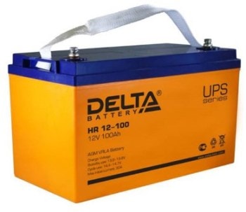 Купить аккумулятор для ИБП газового котла Delta HR 12-100 Фото АКБ для ИБП газового котла Delta HR 12-100