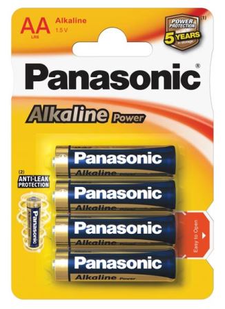 Купить батарейки для пульта ДУ Panasonic Alkaline Power AA Элементы питания Panasonic Alkaline Power AA